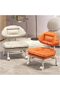 Yelajoy Low Stool with Backrest and 360 Degree Swivel Wheels,Pink Universal Roller Stool for Home and Office - 4
