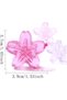 14 Pcs Reusable Cherry Blossom Ice Cubes,Non-Melting Plastic Ice Cubes for Whiskey and Cocktails,Colorful - 5