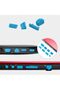 Silicone USB Port Anti-Dust Plug Kit,Universal Port Covers for Desktop PC and Laptops,13 Pieces - 3
