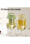 67oz Iced Beverage Dispenser with Infuser and One-Click Tap,Portable Fruit Tea Bucket with Detachable Strainer and Rack,White Cream - 4