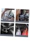 Universal Car Seat Headrest Hook and Grab Handle,Backseat Storage Organizer for Handbags and Groceries,Pack of 2,Black - 6