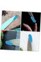 30-Piece Plastic Cutting Tool Tip Protectors,Universal Blade Edge Guards and Point Covers,Blue - 5