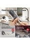 Travel Bottle Brush Set with Foldable Drying Rack,3 Brushes and Detergent Dispenser,Portable Baby Cleaning Kit - 5