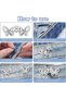 Butterfly Jean Waist Tightener,4 Sets No-Sew Instant Button Pins for Loose Pants and Skirts - 6