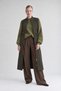 Khaki Detachable Detailed Trench Coat - 2