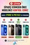 iPhone 16 Pro Max Compatible Book Flower Pattern Transparent Silicone Case - 2