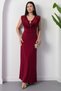 decolteu larg Rochie Sandy cu colier 2026-4542 - 5