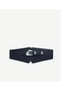 Leather Look Elastic Thick Waist Belt - 2