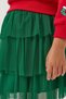 Red Christmas Themed Long Sleeve Girls' Two-Piece Set - Judy - 7