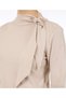Regular Shawl Collar Long Sleeve Sweater - 4