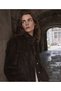 Regular High Collar Long Sleeve Faux Fur Coat