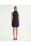 Plain Shirt Collar Sleeveless Dress - 5