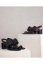 Laser Cut Leather Heeled Shoes - 2