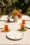 Botanical 12 Piece Ceramic Cake Plate Set for 4 People 20 cm / Tea Set 170 Cc - 3