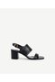 Laser Cut Leather Heeled Shoes