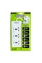 3 IN 1 Universal Power Strip Extension Cord with 3M with Switch - 4