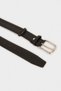 Men's Rectangular Buckle Faux Leather Classic Belt H0296Axns - 4