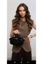 Belt Detail Women's Tiny Nubuck Hand Bag - 2