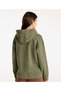 Hooded Sweatshirt with Slits and Rubberized Sleeves - 2