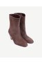 Long Heeled Leather Boots - 4