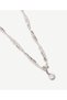Hematite Necklace with Glass Stone Detail - 2