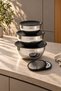 Mixpro 9-Piece Grater Mixing and Storage Container (16-20-24 cm) - 5