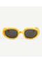 Colorful Oval Frame Sunglasses