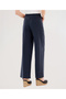 Loose Cut Trousers with Front Pockets - 4