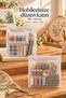 Suitcase Closet Organizer Frosted Zipper Bag Zipper Bag 5 Pieces 30 cm X 30 cm - 5