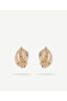 Textured Gold Earrings