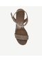 Single Strap Sole with Wicker Wrap Suede Espadrilles - 6