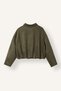 Balloon Fit Jacket with Collar, Zipper and Snap Closure Jacket Coat H3823Ax26Au - 7