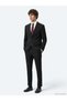 Anthracite Straight Modern Fit Wool Blended Suit - 4