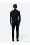 Black Half Turtleneck Plain Knit Wool Blended Sweater Sweater - 6