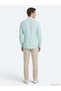 Mint Plain Regular Fit Long Woven Casual Shirt - 5