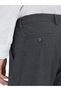 Anthracite Straight Woven Jogging Fit Casual Trousers - 4