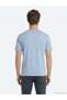Light Blue Plain 100% Cotton T-Shirt - 2