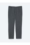 Anthracite Straight Woven Jogging Fit Casual Trousers - 6