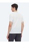 Ecru Plain 100% Cotton T-Shirt - 5