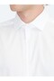 White Regular Fit Long Woven Classic 100% Cotton Shirt - 4
