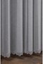 Herringbone Knitted Tulle, Tight Pleated, Wrinkle-Resistant, New Season-Grey - 2