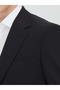 Black Straight Modern Fit Suit - 3