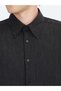 Black Regular Fit Long Woven Casual Shirt - 5