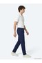 Indigo Woven Jogging Fit Casual Trousers - 4