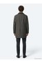 Khaki Regular Fit Shirt Collar Casual Woven Top Coat - 6