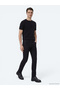 Black Crew Neck Patterned Knitwear - 3