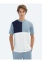 Blue Plain Crew Neck T-Shirt