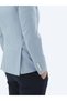 Light Blue Straight Slim Fit Jacket - 7