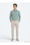 Beige Woven Jogging Fit Casual Cotton Blended Pants
