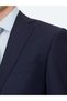 Cobalt Blue Straight Regular Fit Wool Blend Suit - 4